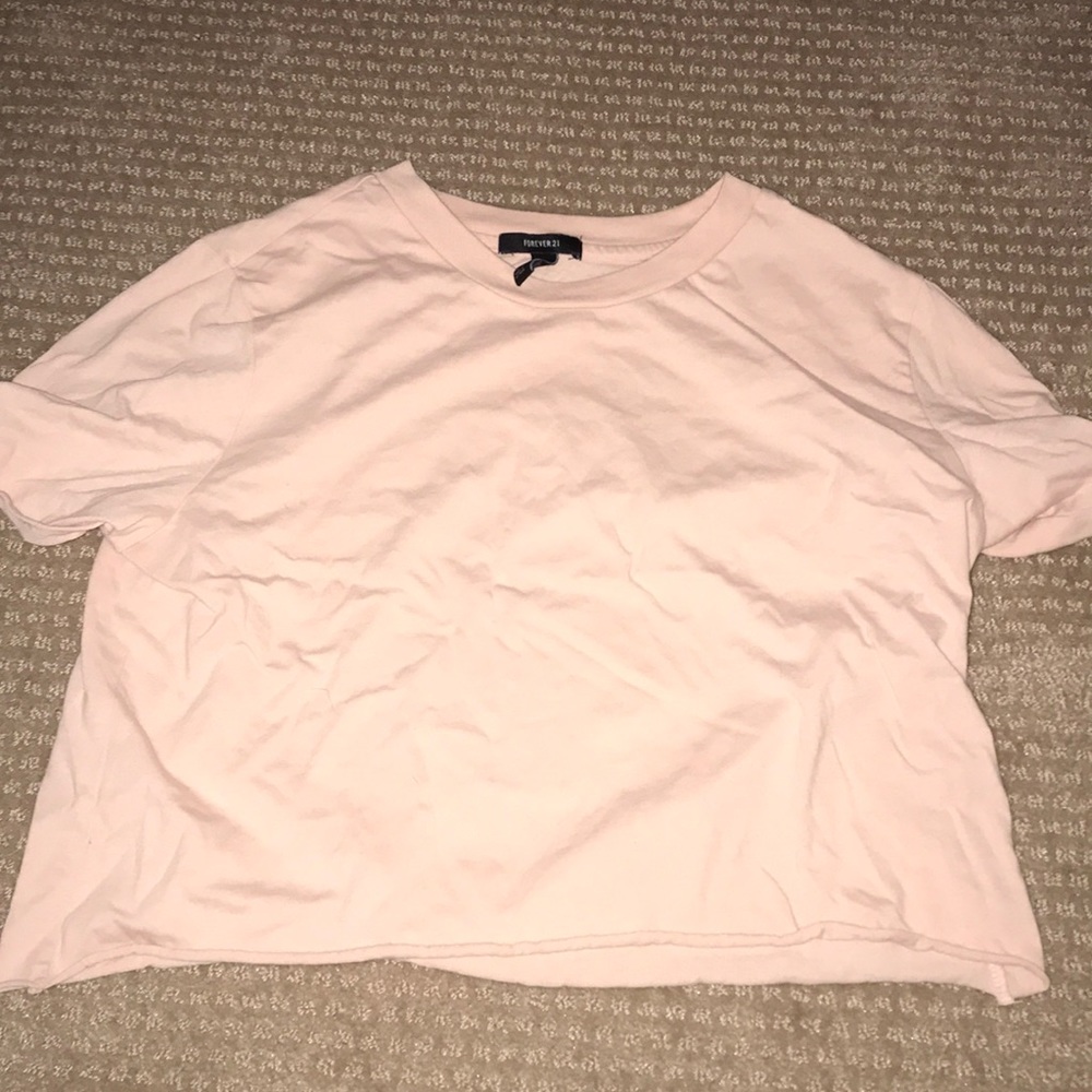 Baby Pink Crop Top